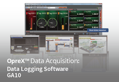 データロギングソフトウェア GA10  OPC-UA サーバ